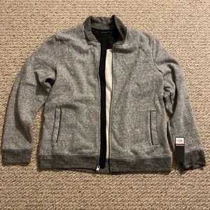 Marc Anthony gray zipper jacket size XL slim fit